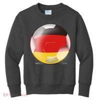 Soccer Ball Country Flag Germany Kids Sweatshirt thumb 0