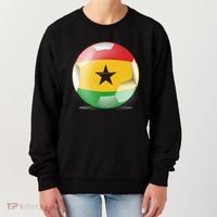Soccer Ball Country Flag Ghana Women's Sweatshirt thumb 0
