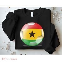 Soccer Ball Country Flag Ghana Sweatshirt thumb 2