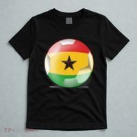 Soccer Ball Country Flag Ghana T-Shirt thumb 5