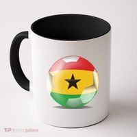 Soccer Ball Country Flag Ghana Coffee Mug thumb 0