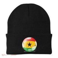 Soccer Ball Country Flag Ghana Beanie thumb 0