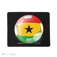 Soccer Ball Country Flag Ghana Mousepad thumb 0