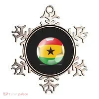 Soccer Ball Country Flag Ghana Ornament thumb 0