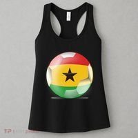 Soccer Ball Country Flag Ghana Women's Tank Top thumb 3