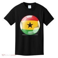 Soccer Ball Country Flag Ghana Kids T-Shirt thumb 0