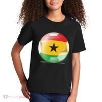 Soccer Ball Country Flag Ghana Kids T-Shirt thumb 2