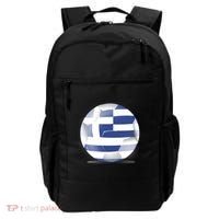 Soccer Ball Country Flag Greece Backpack thumb 0