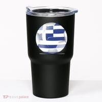 Soccer Ball Country Flag Greece Tumbler thumb 0