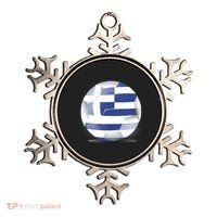 Soccer Ball Country Flag Greece Ornament thumb 0