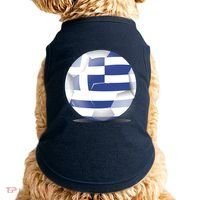Soccer Ball Country Flag Greece Doggie Tank thumb 0