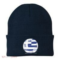 Soccer Ball Country Flag Greece Beanie thumb 0