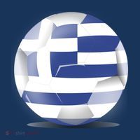 Soccer Ball Country Flag Greece Women's Hoodie thumb 2