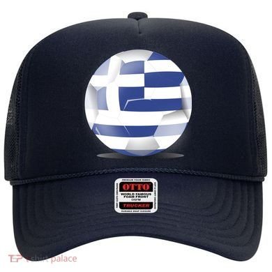 Soccer Ball Country Flag Greece Hat