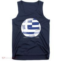 Soccer Ball Country Flag Greece Tank Top thumb 0