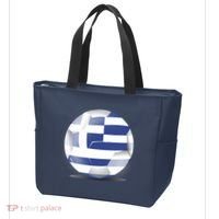 Soccer Ball Country Flag Greece Tote Bag thumb 3