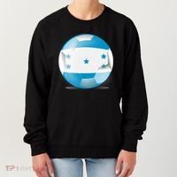Soccer Ball Country Flag Honduras Women's Sweatshirt thumb 0