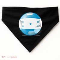 Soccer Ball Country Flag Honduras USA-Made Doggie Bandana thumb 0