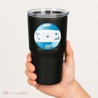 Soccer Ball Country Flag Honduras Tumbler thumb 2