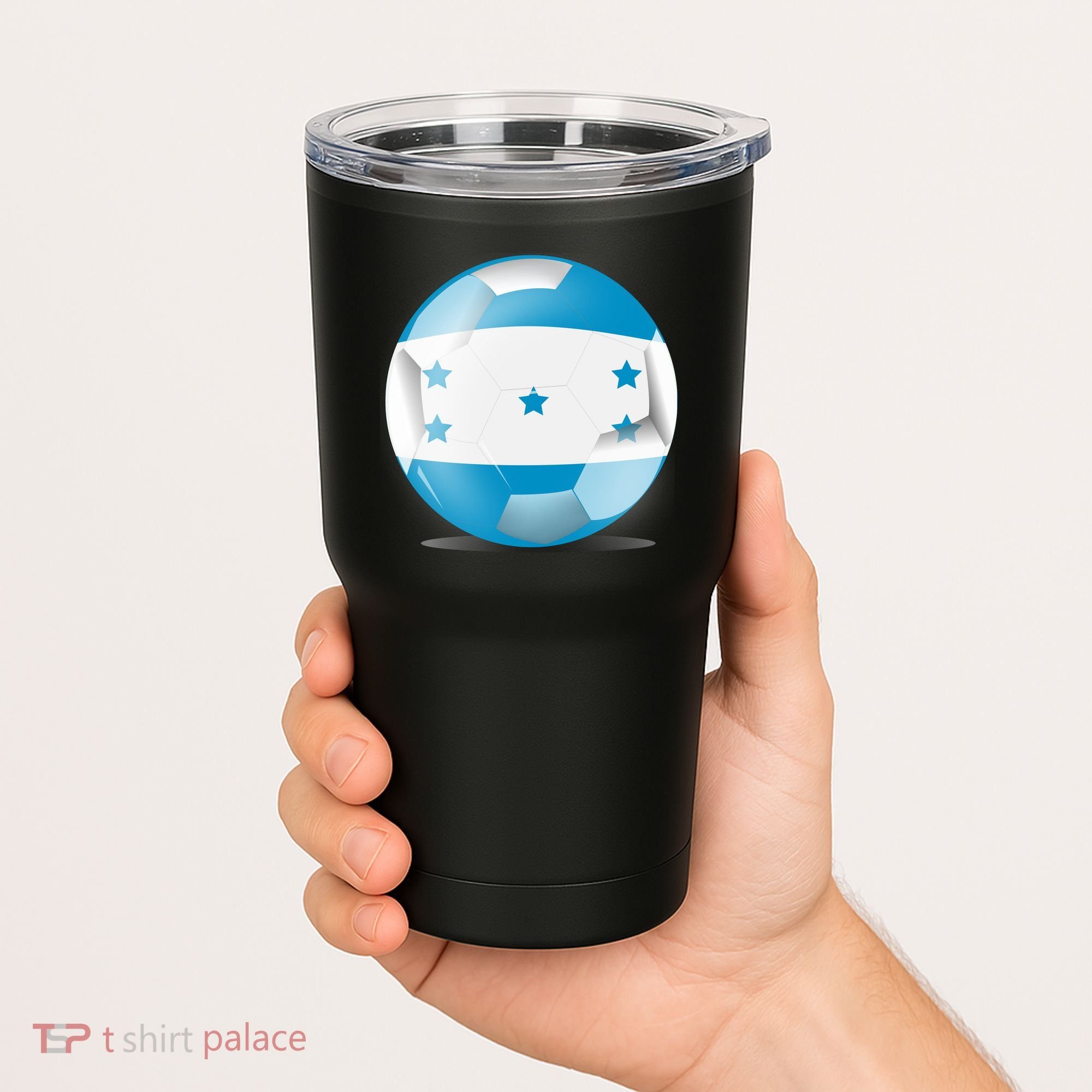 Soccer Ball Country Flag Honduras Tumbler
