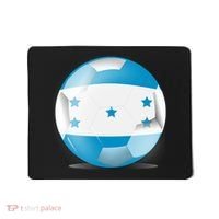 Soccer Ball Country Flag Honduras Mousepad thumb 0