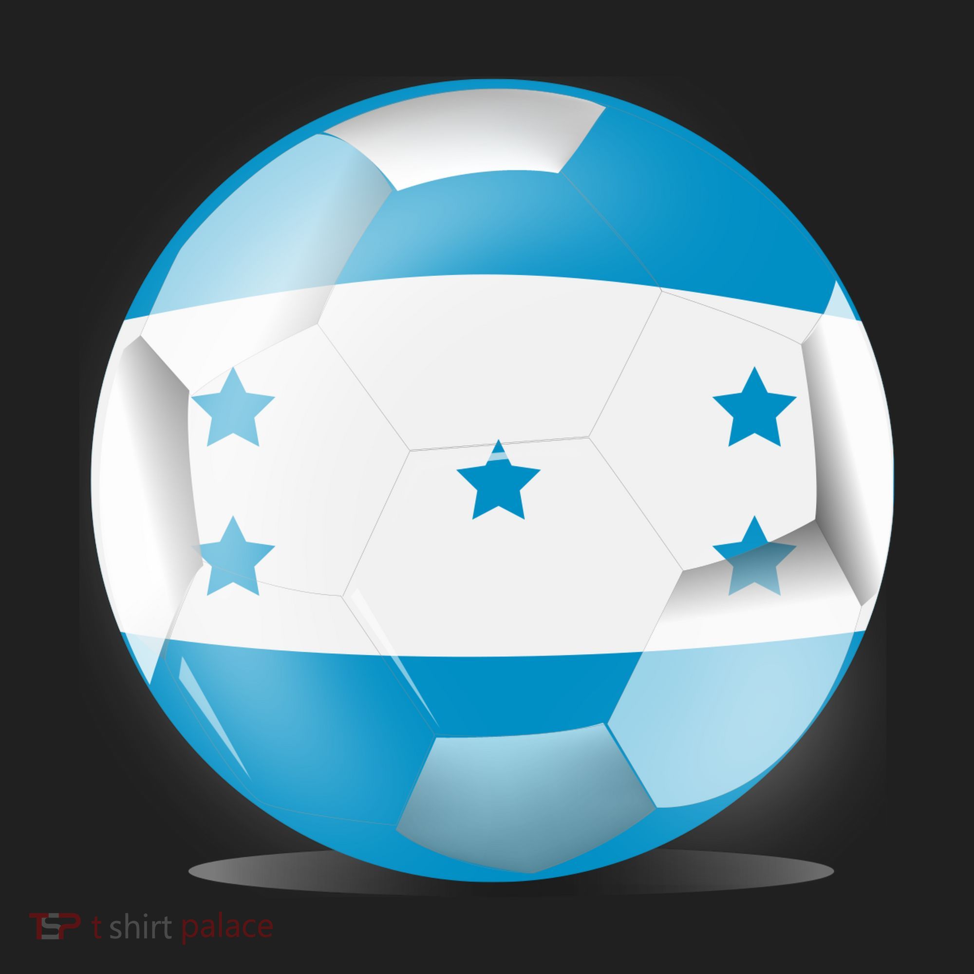 Soccer Ball Country Flag Honduras Hat
