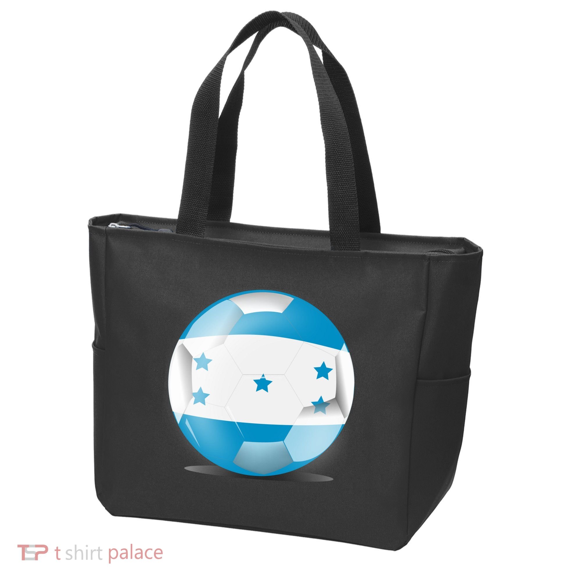 Soccer Ball Country Flag Honduras Tote Bag
