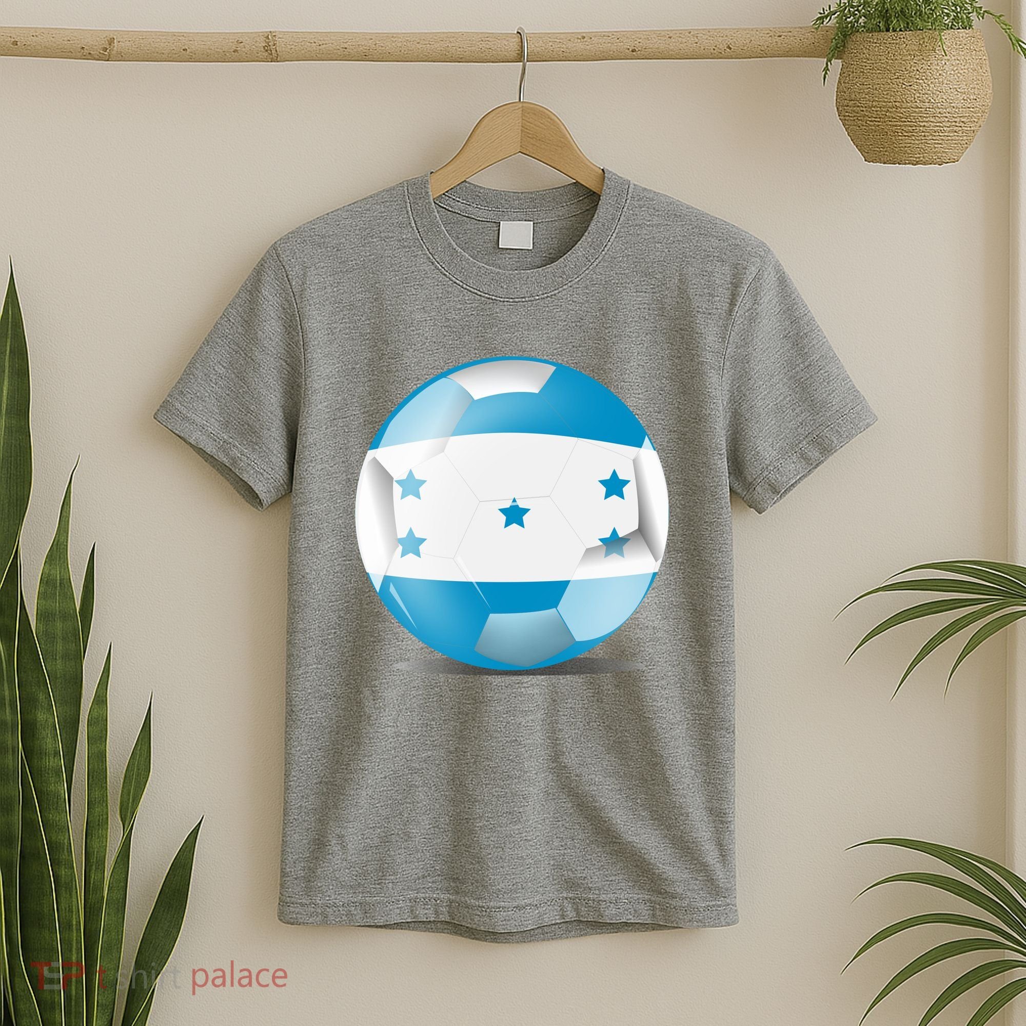 Soccer Ball Country Flag Honduras T-Shirt