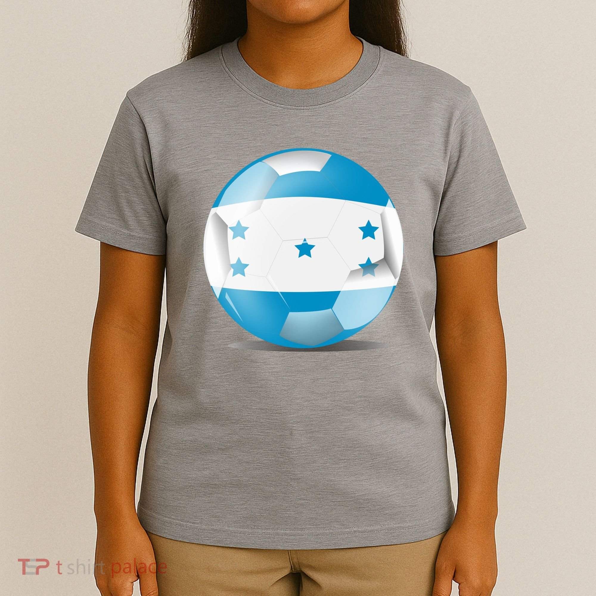 Soccer Ball Country Flag Honduras T-Shirt