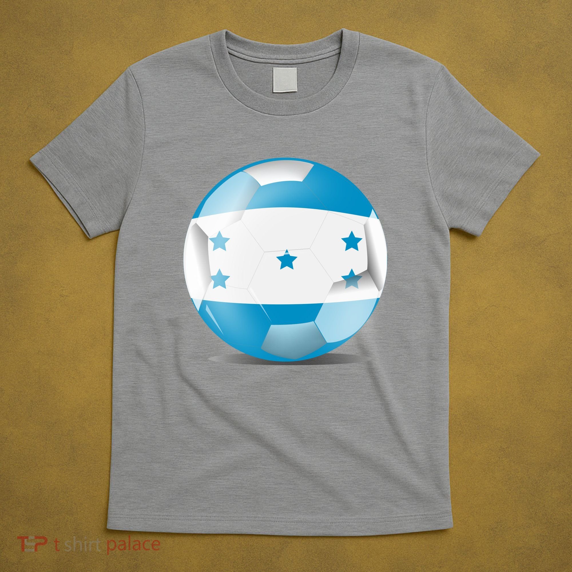 Soccer Ball Country Flag Honduras T-Shirt