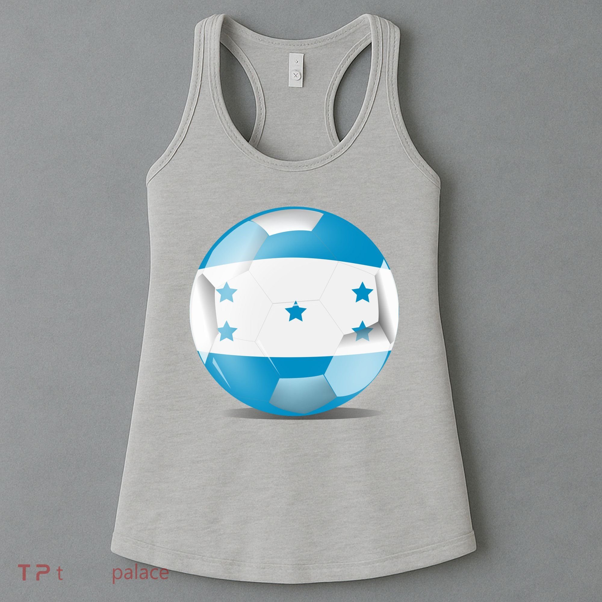 Soccer Ball Country Flag Honduras Women's Tank Top
