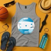 Soccer Ball Country Flag Honduras Tank Top thumb 4