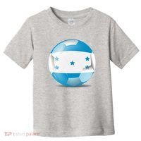 Soccer Ball Country Flag Honduras Toddler T-Shirt thumb 0