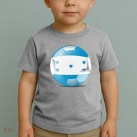 Soccer Ball Country Flag Honduras Toddler T-Shirt thumb 2