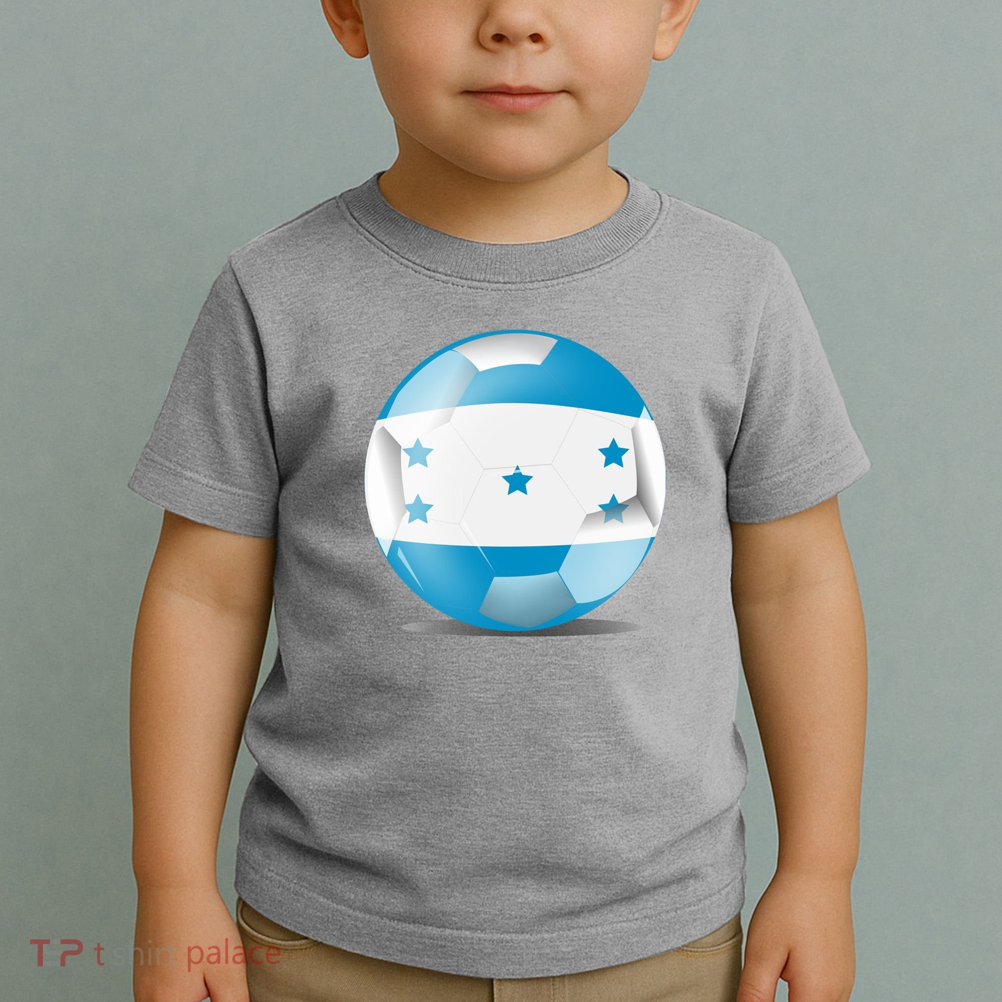 Soccer Ball Country Flag Honduras Toddler T-Shirt