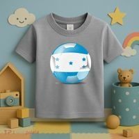 Soccer Ball Country Flag Honduras Toddler T-Shirt thumb 3