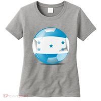 Soccer Ball Country Flag Honduras Women's T-Shirt thumb 0
