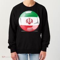 Soccer Ball Country Flag Iran Women's Sweatshirt thumb 0