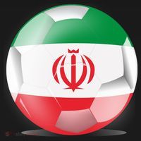 Soccer Ball Country Flag Iran Backpack thumb 2