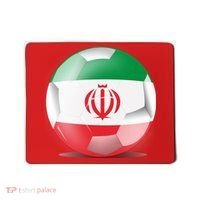 Soccer Ball Country Flag Iran Mousepad thumb 0