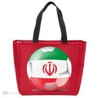 Soccer Ball Country Flag Iran Tote Bag thumb 0