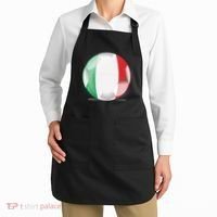 Soccer Ball Country Flag Italy Apron thumb 2