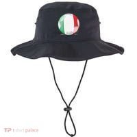 Soccer Ball Country Flag Italy Bucket Hat thumb 0