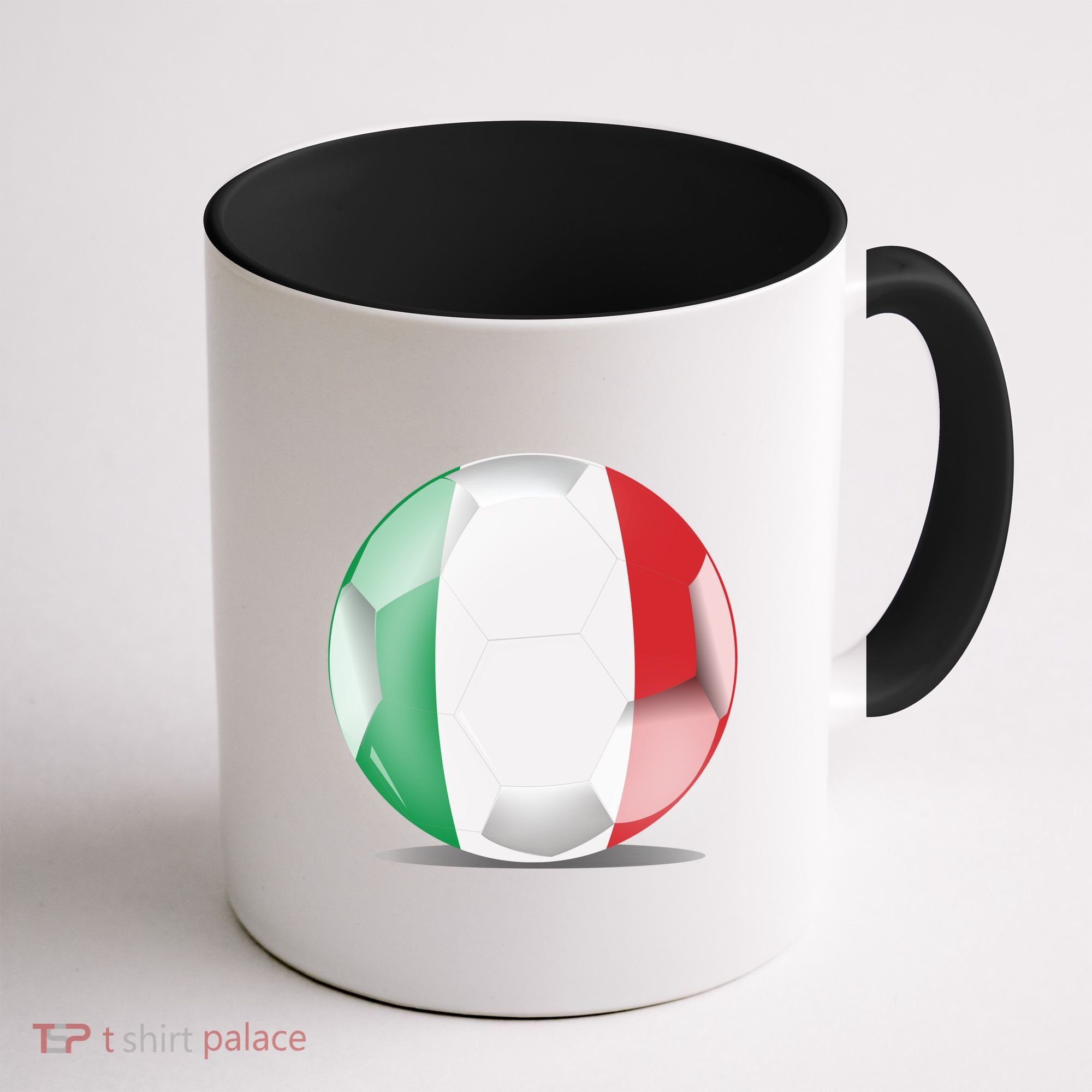 Soccer Ball Country Flag Italy Coffee Mug