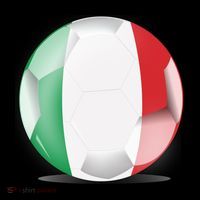 Soccer Ball Country Flag Italy Coffee Mug thumb 5
