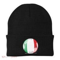Soccer Ball Country Flag Italy Beanie thumb 0