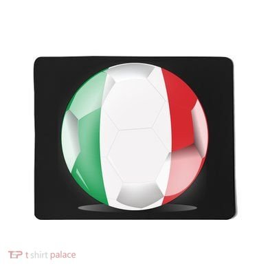 Soccer Ball Country Flag Italy Mousepad