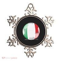 Soccer Ball Country Flag Italy Ornament thumb 0