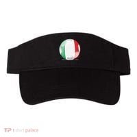 Soccer Ball Country Flag Italy Visor thumb 0