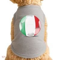 Soccer Ball Country Flag Italy Doggie Tank thumb 0